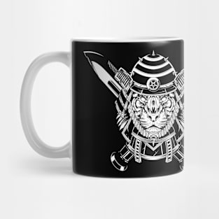 Tiger Samurai Mug